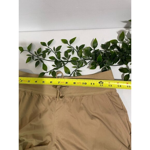 The North Face Womens Aphrodite Motion Shorts XS Kelp Tan FlashDry - Picture 10 of 15